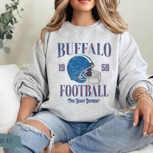 Buffalo Football Sweatshirt 1959 Buffalo Football Fan, Buffalo Game Day